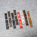 LV Apple Watch Bands Leather Apple Watch Band for 38mm-40mm-41mm