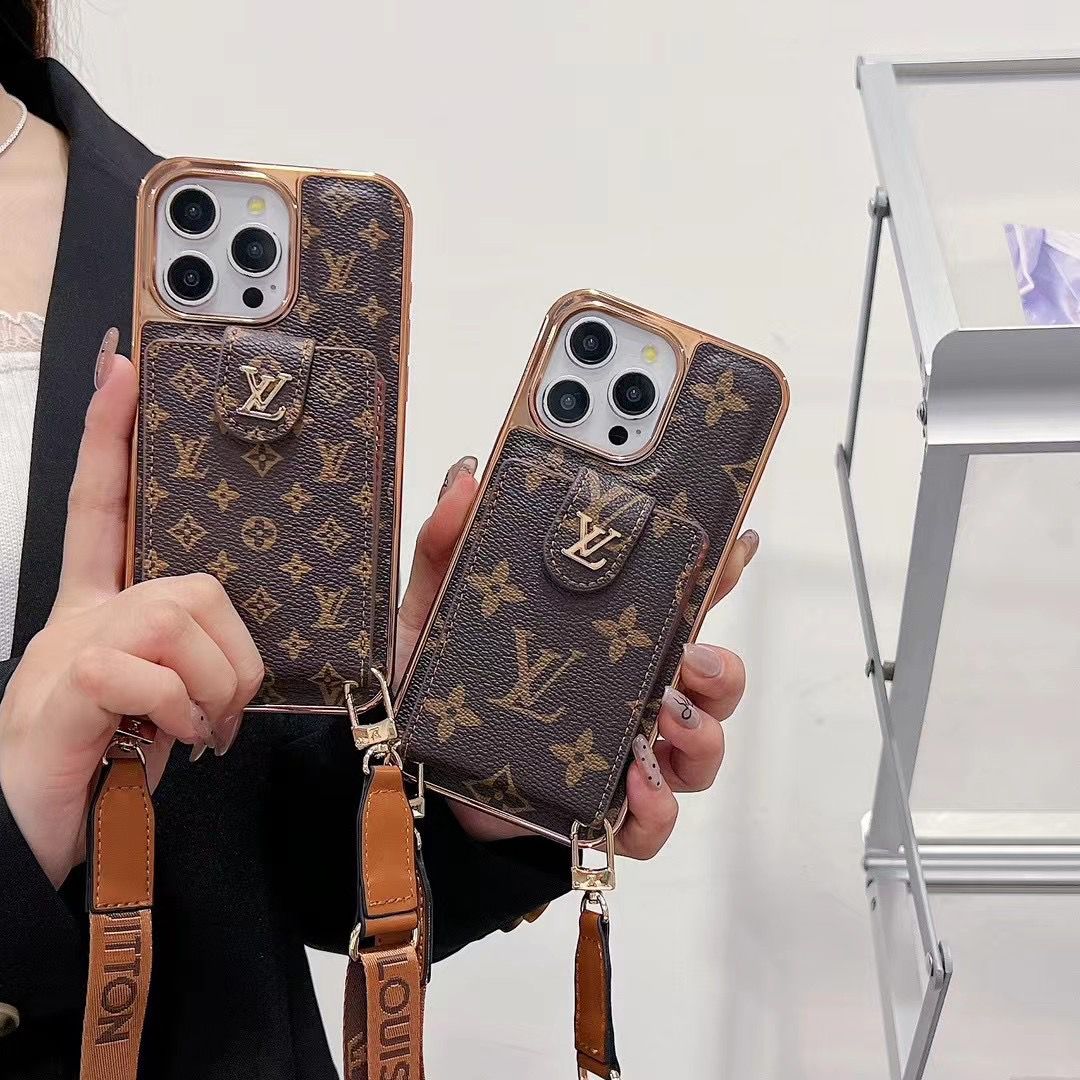 Luxury Crossbody Phone Case Card Holder I Pro Max for 13