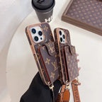 Luxury Crossbody Phone Case Card Holder I Pro Max for 12