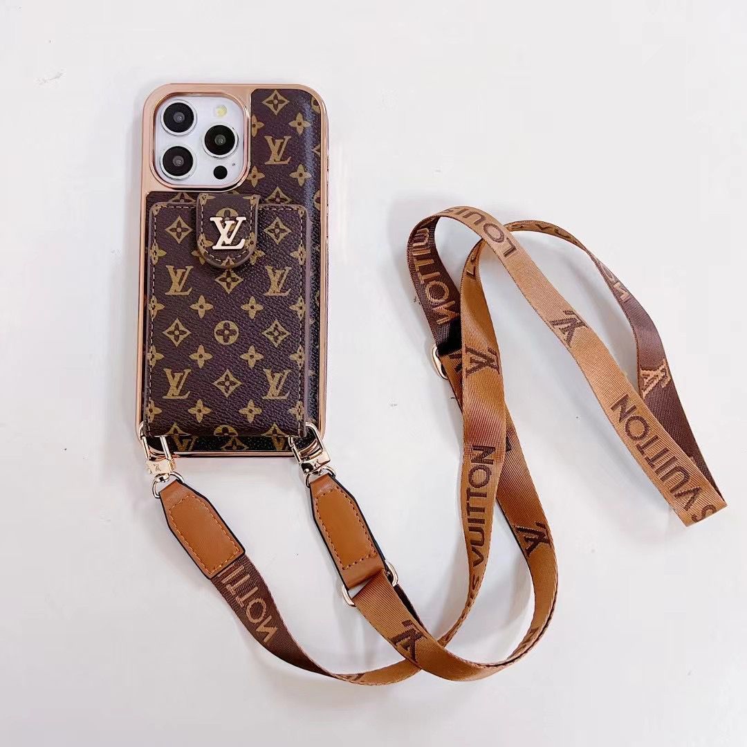 Luxury Crossbody Phone Case Card Holder I Pro Max for 13