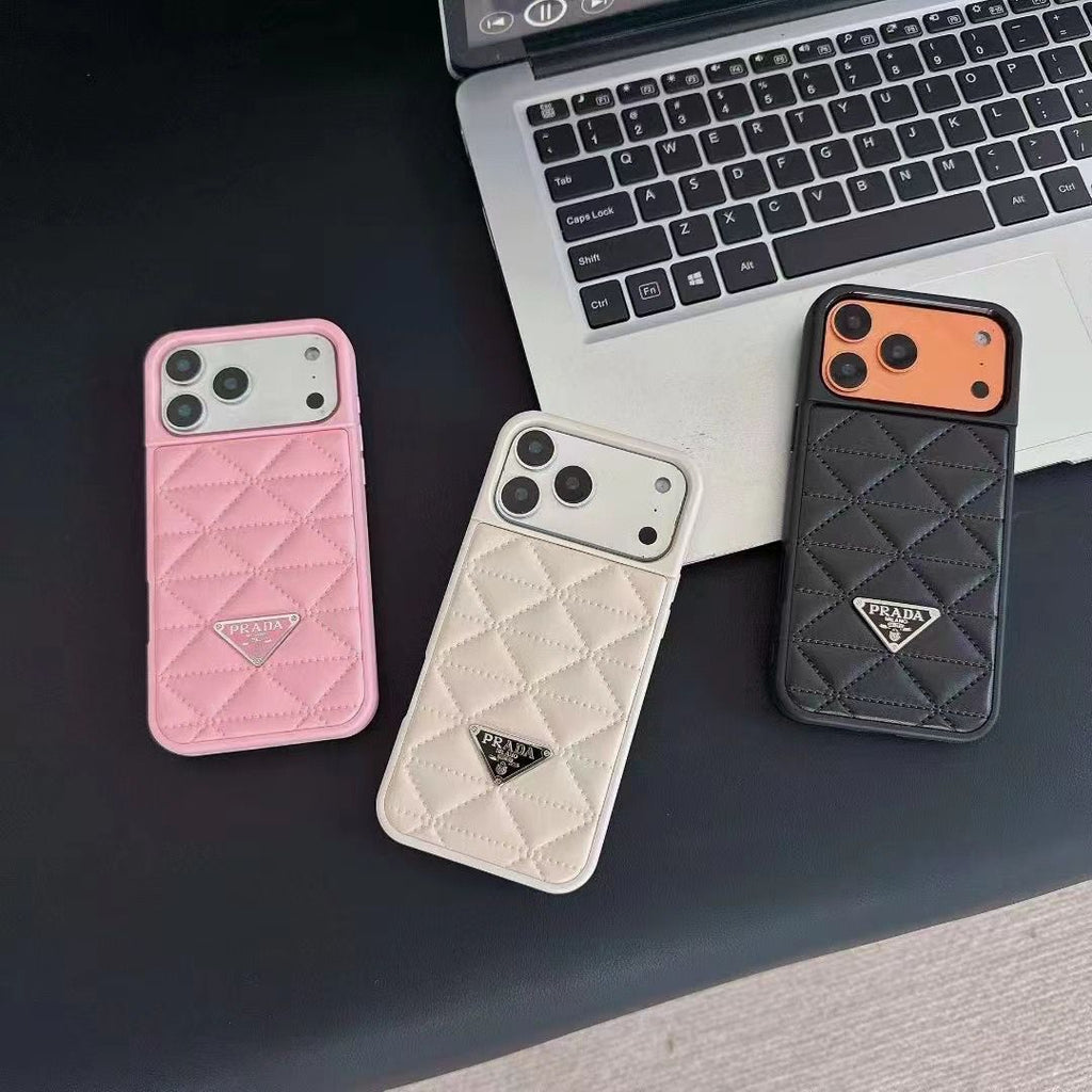 Luxury Prada iPhone Cover For 17 / Pro / Pro Max / Air / Series iPhone Case for iphone-17