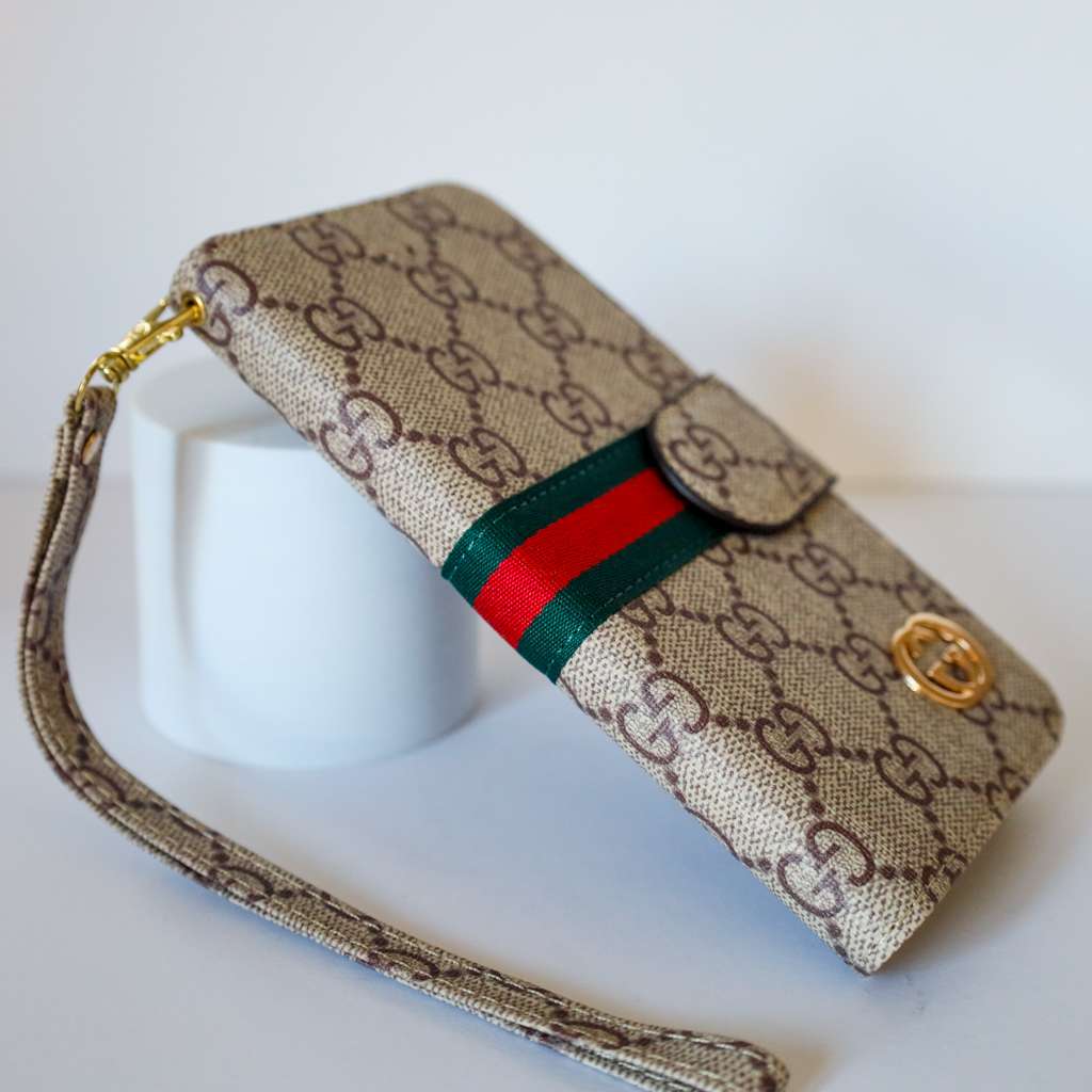 Gucci Wallet Case iPhone Beige Leather For I Pro Max Plus for 11-pro-max