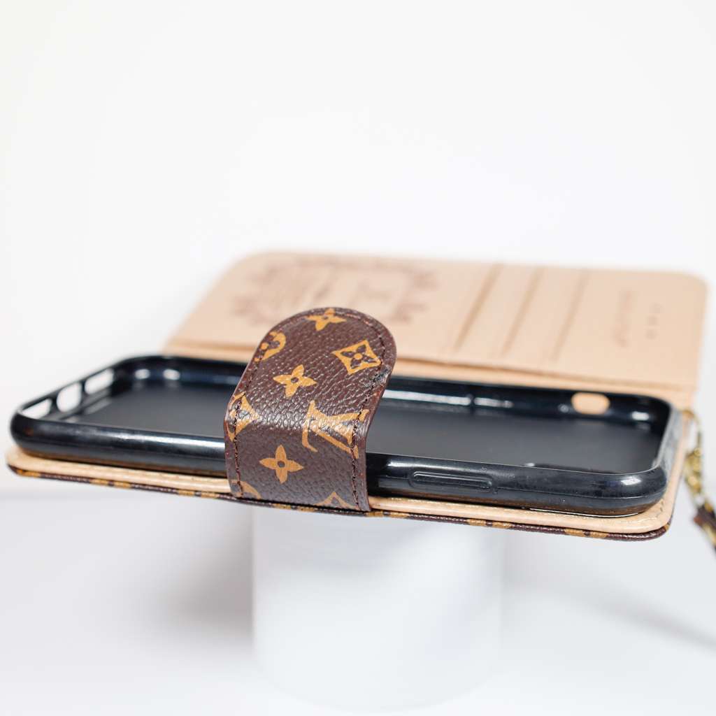 LV Wallet Case Designer Style For iPhone X 11 12 13 14 15 16 Pro Max Plus for 12-pro