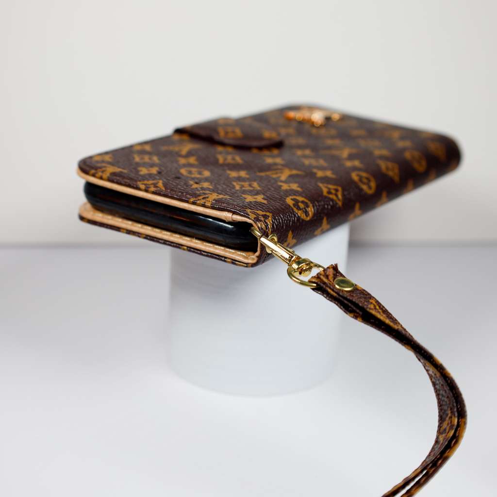 LV Wallet Case Designer Style For iPhone X 11 12 13 14 15 16 Pro Max Plus