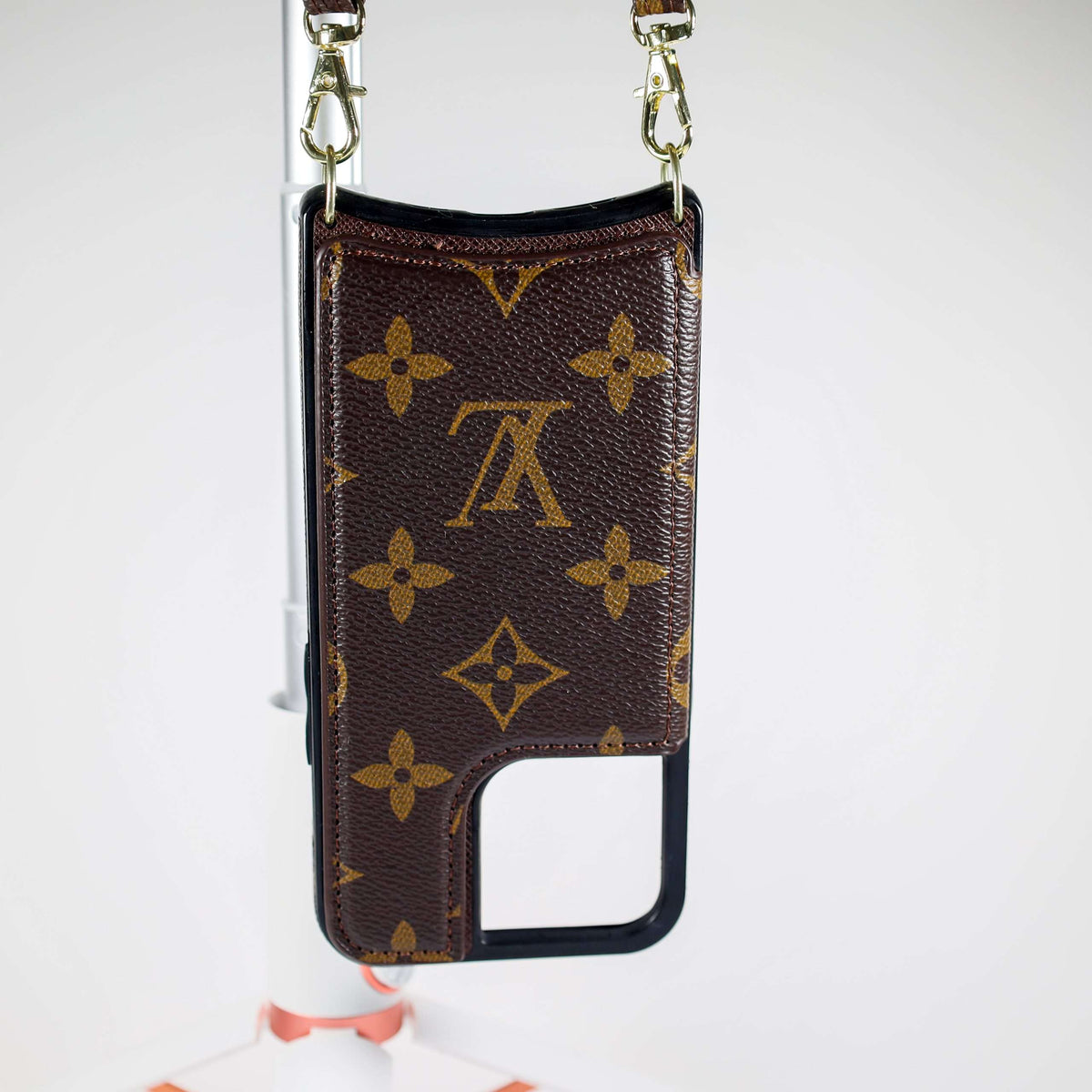 LV iPhone 13 Pro Max Case Monogram Leather For 11 12 13 14 Pro Max Series for 13pro-max