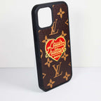 LV Phone Case Embroidery 3D Heart For iPhone 12 13 Pro Max for 12pro