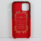 LV Phone Case Card Holder Red For iPhone X 11 12 13 14 15 16 Pro Max Plus
