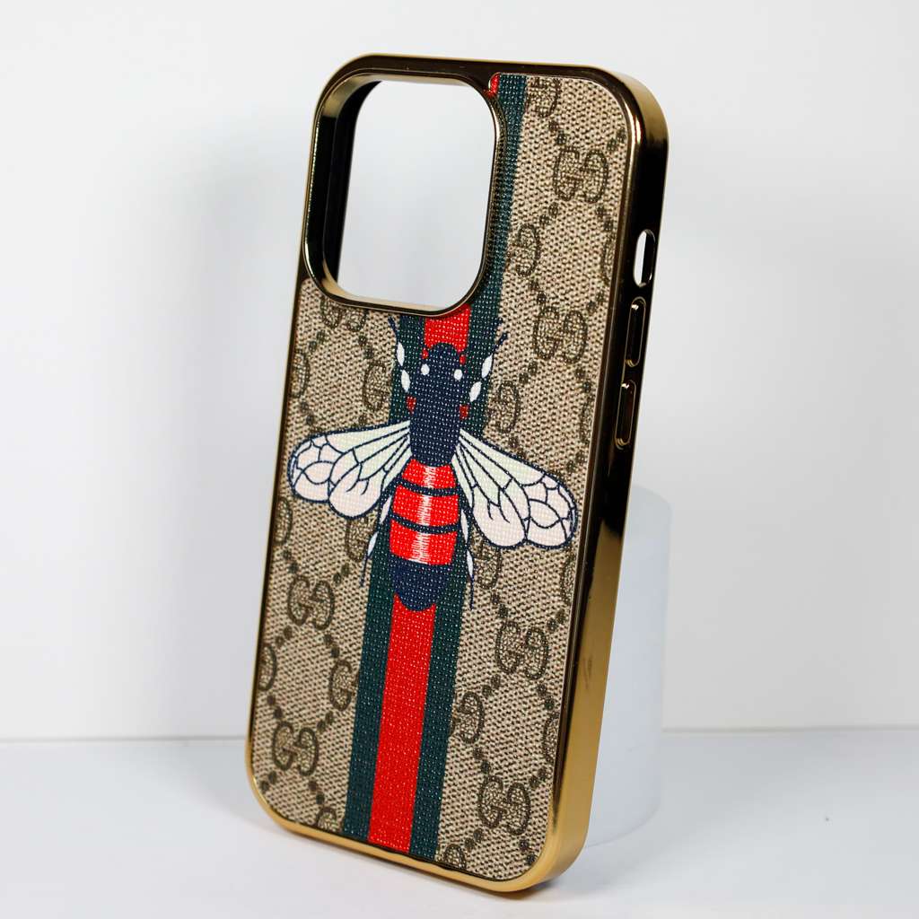 Luxury Designer Fly Print Case Electroplate Frame I Pro Max Plus for 11-pro