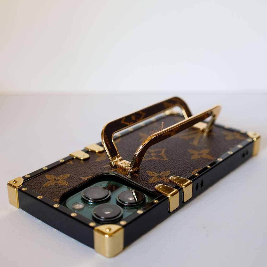Louis Vuitton Trunk iPhone Case For 11 12 13 14 15 16 Pro Max Plus Series for 14-plus