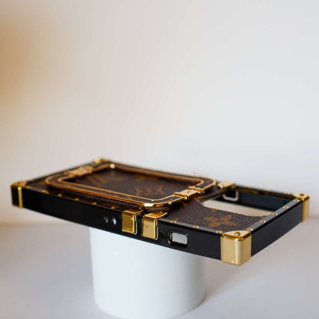 Louis Vuitton Trunk iPhone Case For 11 12 13 14 15 16 Pro Max Plus Series for 15-pro