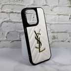 Ysl Leather Phone Case Fashion White For I Pro Max Plus Version for 12-pro-max