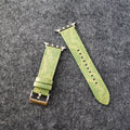 Fashion GG Apple Watch Band Wrist Strap / Light Green