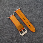 Designer LV Band Apple Watch Series Red Monogram