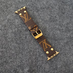 Designer Luxury LV Band Apple Watch Series Brown Monogram for 42mm-44mm-45mm