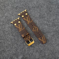 Designer Luxury LV Band Apple Watch Series Brown Monogram for 38mm-40mm-41mm