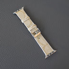 Luxury Band Apple Watch Light Beige Leather for 42mm