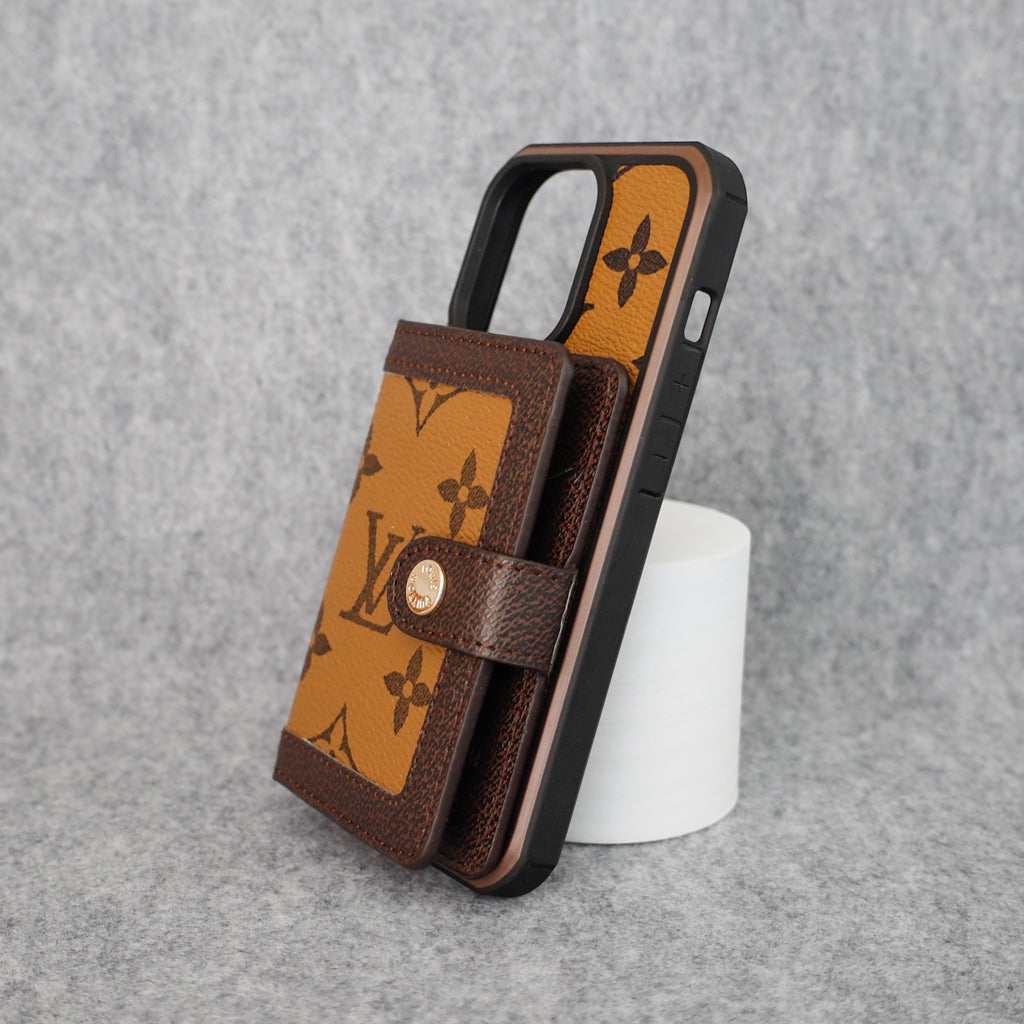 LV Card Slot Wallet Case For I Pro Max Plus for 12