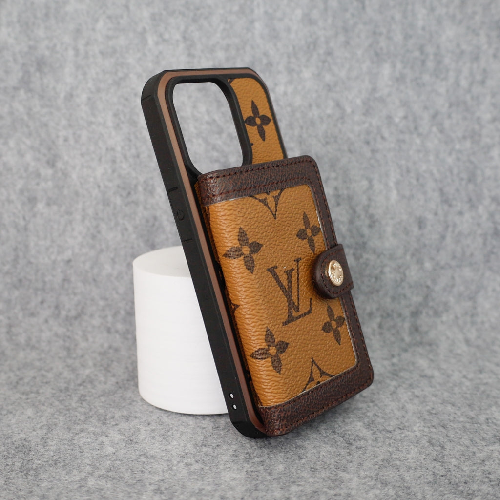 LV Card Slot Wallet Case For I Pro Max Plus for 12