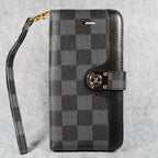 Samsung Galaxy Louis Vuitton Wallet Case For S22 23 24 25 Plus Ultra Series