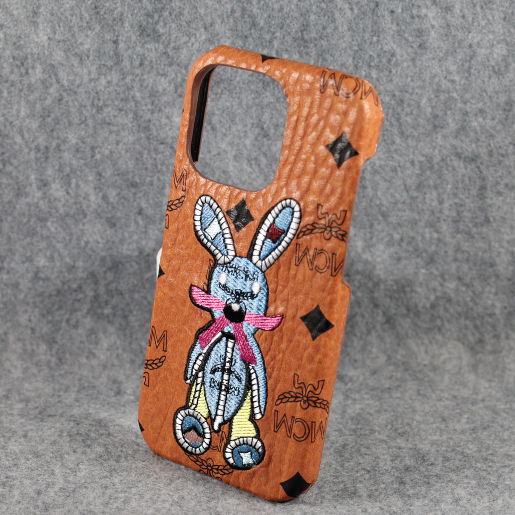 Mc Phone Case Embroidery Rabbit For I Pro Max Plus for iphone-12-pro-max