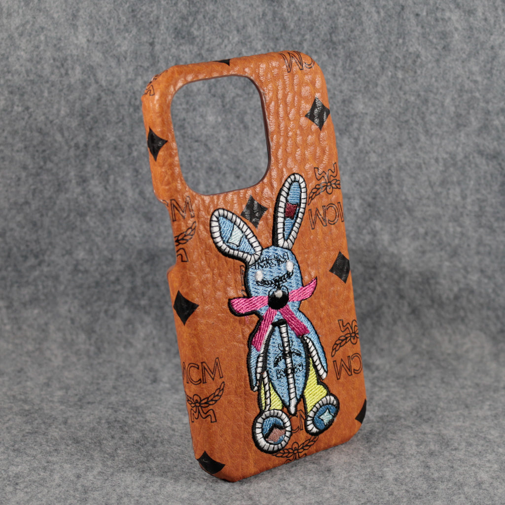 Mc Phone Case Embroidery Rabbit For I Pro Max Plus for iphone-12-pro