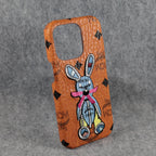Mc Phone Case Embroidery Rabbit For I Pro Max Plus for iphone-12-pro