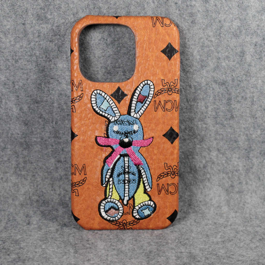 Mc Phone Case Embroidery Rabbit For I Pro Max Plus for iphone-12