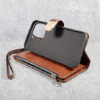 Fashion LV Wallet iPhone Case Zip Kickstand Function For I Pro Max Plus for 13-pro-max