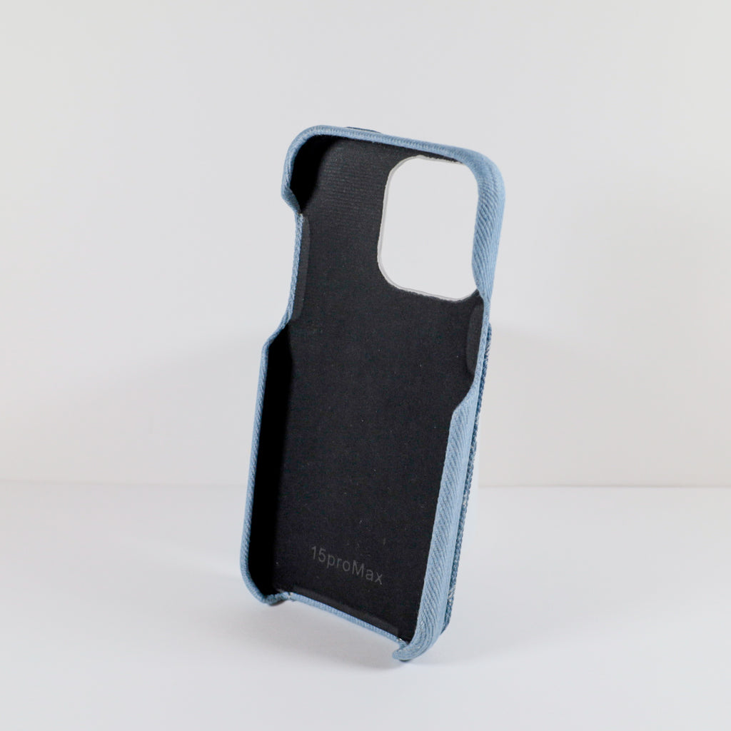 LV Phone Case 14 Pro Max Light Fabric Denim for iphone-13