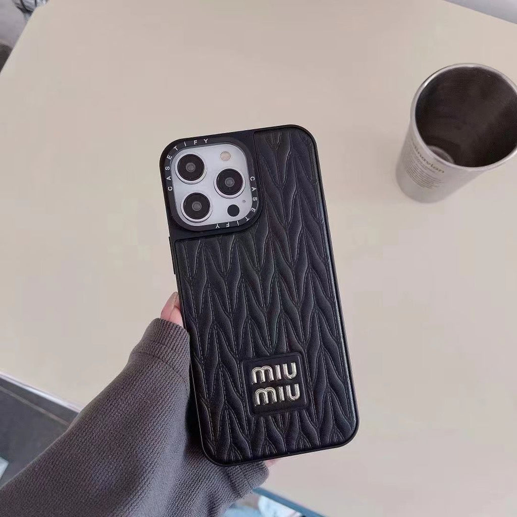 Miu Miu Case For iPhone 13 -17 Pro Max Plus