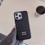 Miu Miu Case For iPhone 13 -17 Pro Max Plus