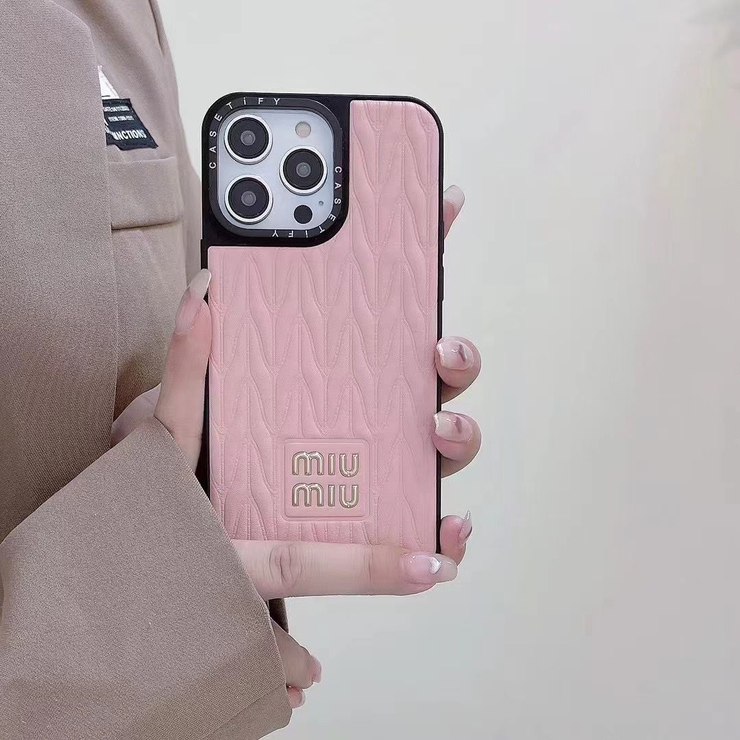 Miu Miu Case For iPhone 13 -17 Pro Max Plus for 13-pro