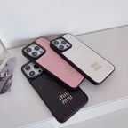 Miu Miu Case For iPhone 13 -17 Pro Max Plus