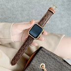 Michael Kors Apple Watch Strap for white-yellow-keeper