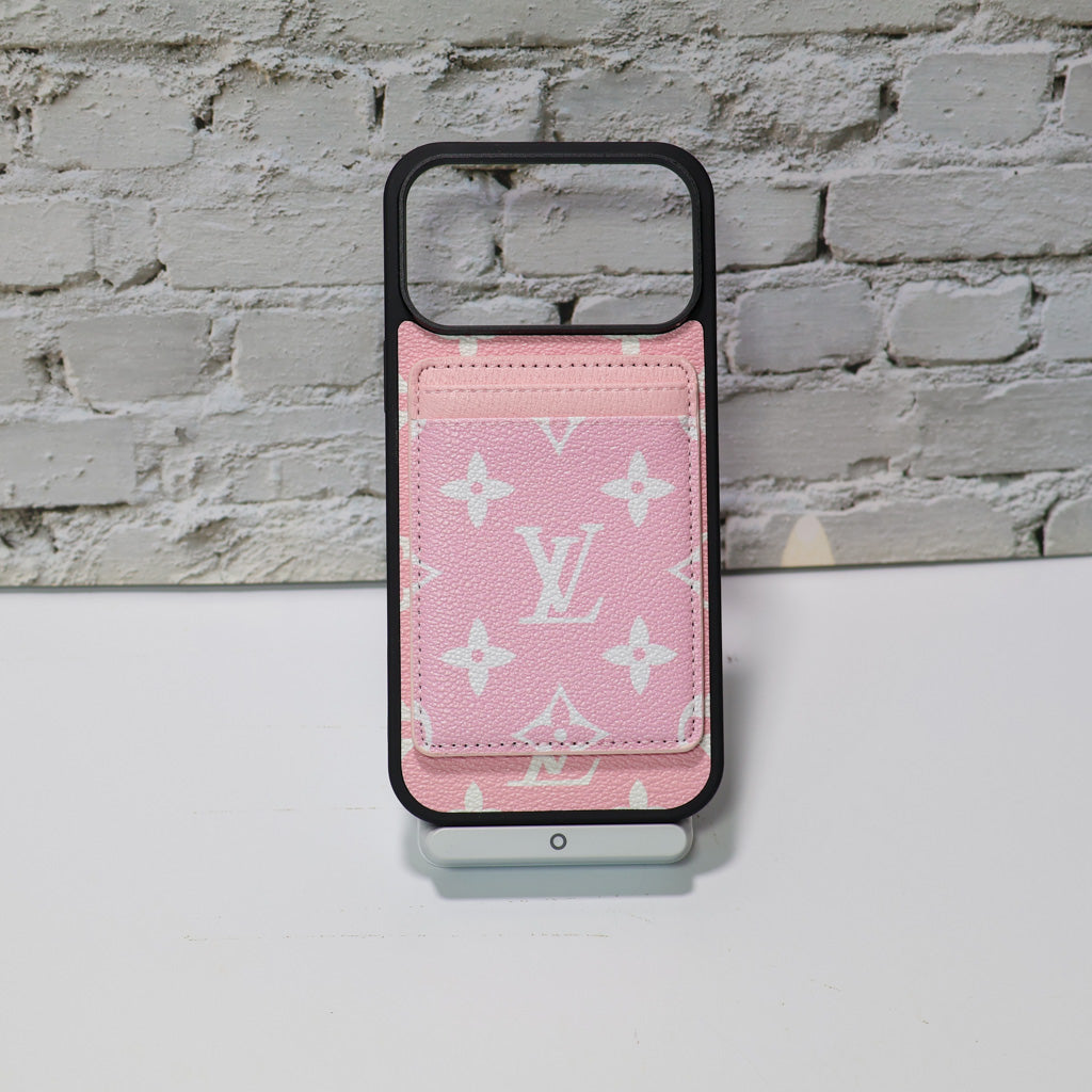 LV MagSafe Phone Case With Magnet Card Holder For iPhone 17 Series for 17-pro