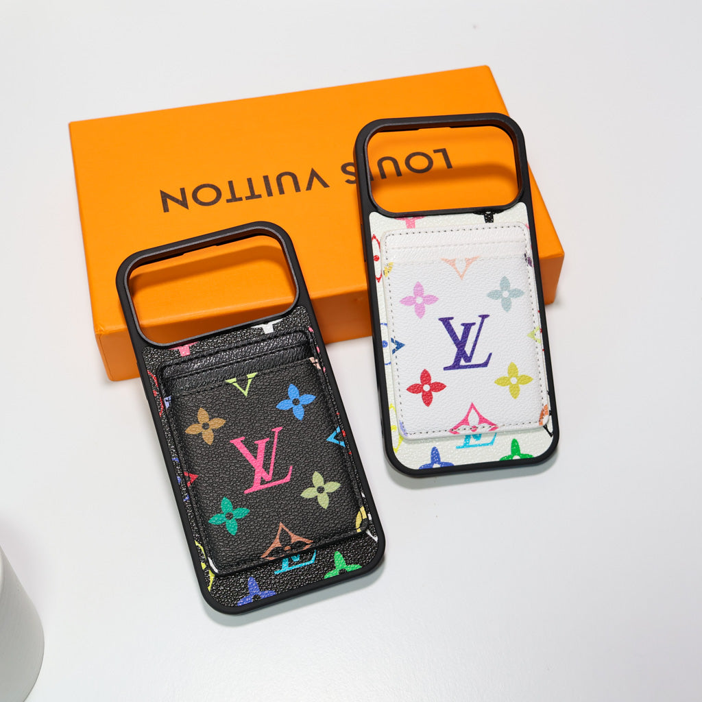 LV MagSafe Phone Case With Magnet Card Holder For iPhone 17 Series for 17-air