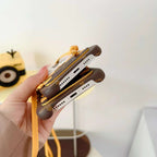 LV iPhone Case Minions Crossbody For I Pro Max Plus / Brown for 12