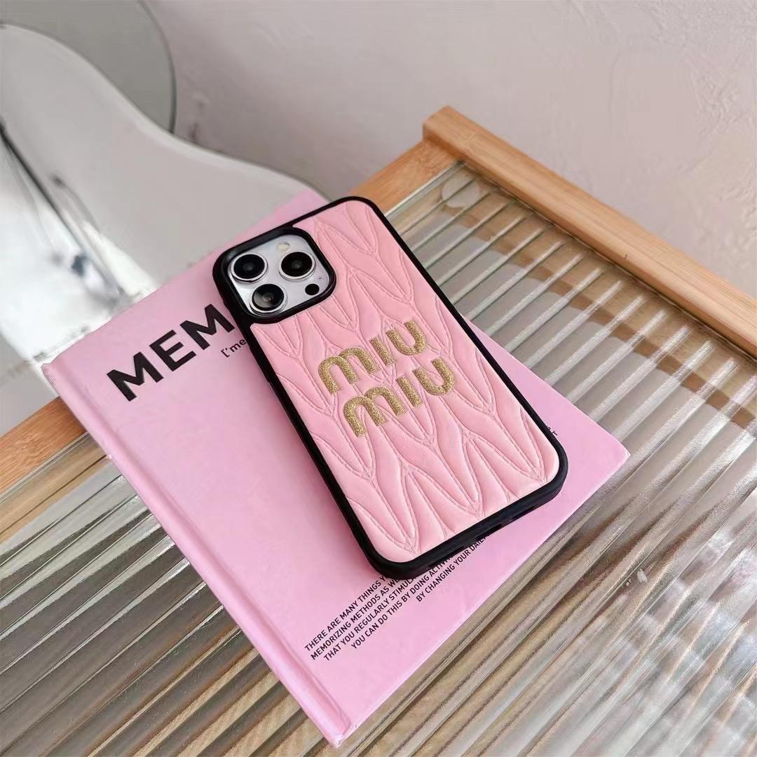 Miu Miu iPhone Case For 13 14 1 5 16 17 Pro Max Plus Series for 13-pro