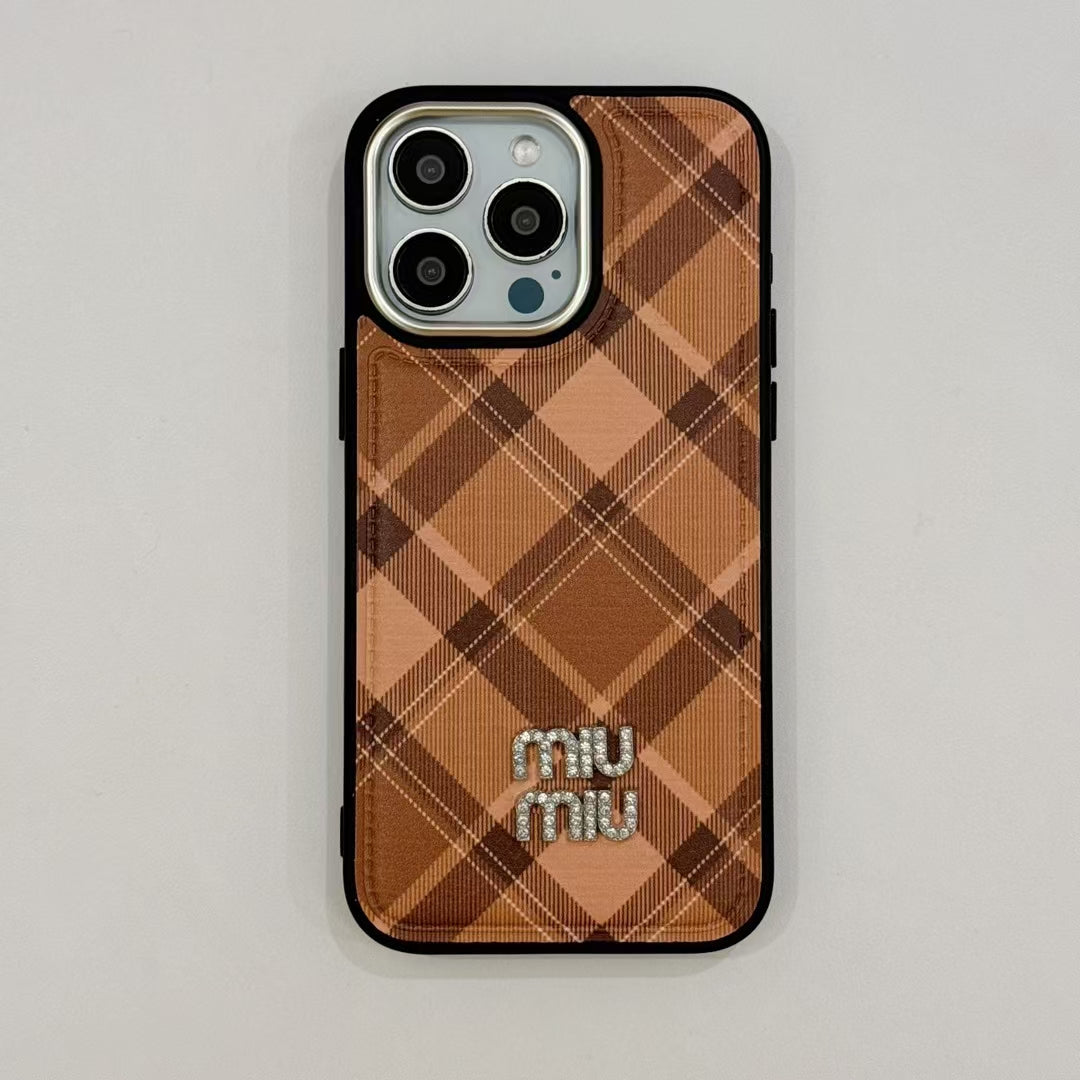 Miumiu iPhone Case For 13 14 1 5 16 Pro Max Plus Series