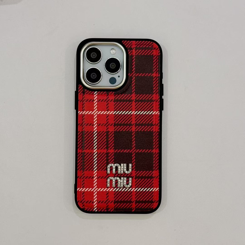 Miumiu iPhone Case For 13 14 1 5 16 Pro Max Plus Series for 13-pro-max
