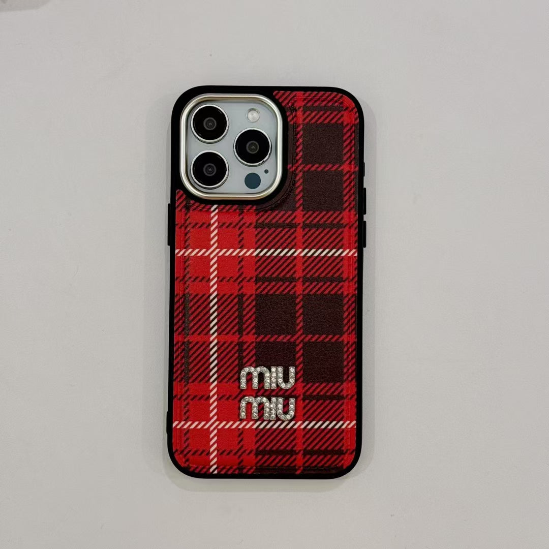 Miumiu iPhone Case For 13 14 1 5 16 Pro Max Plus Series for 13-pro-max