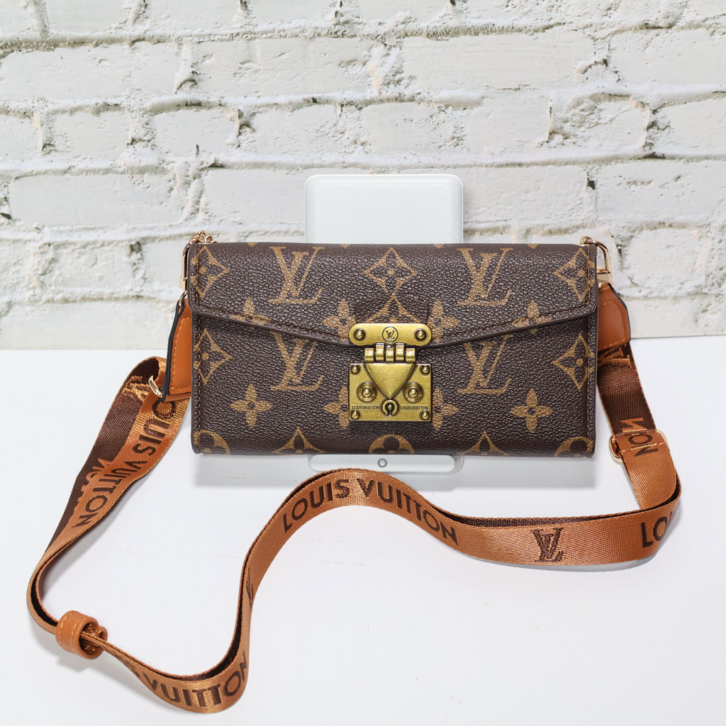 Brown Monogram Trifold LV iPhone Wallet For 17 Series iPhone Case for iphone-17
