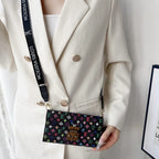 Multicolor LV Style Crossbody Case Wallet For 13-17 / Pro / Pro Max