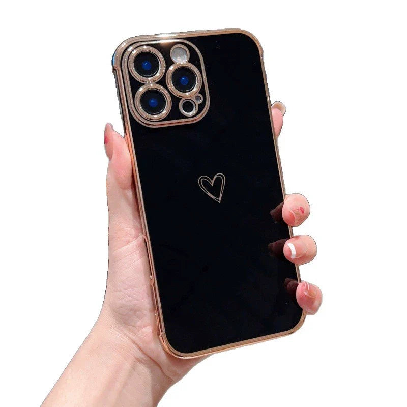 Heart Shape Phone Case for iPhone 15