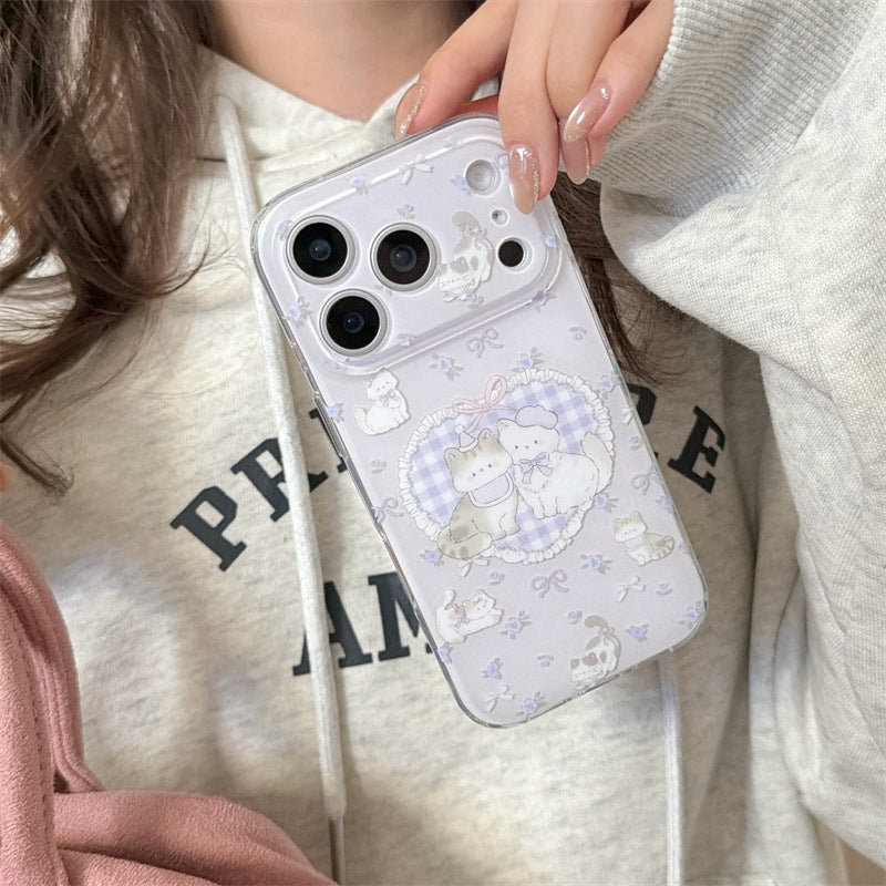Pink Cute Phone Case for iPhone 15