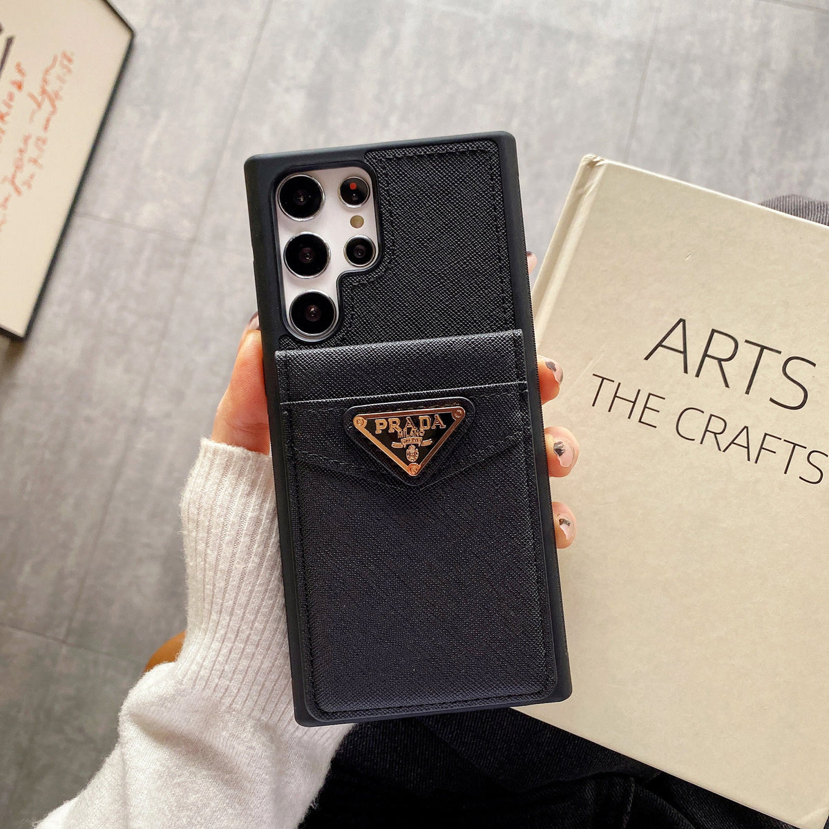 Pr Card Holder Phone Case Samsung Galaxy S23-26 / Ultra / Plus for s23-plus