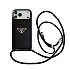 Prada Crossbody Phone Case iPhone 12-17 / Pro / Pro Max / Plus / Air