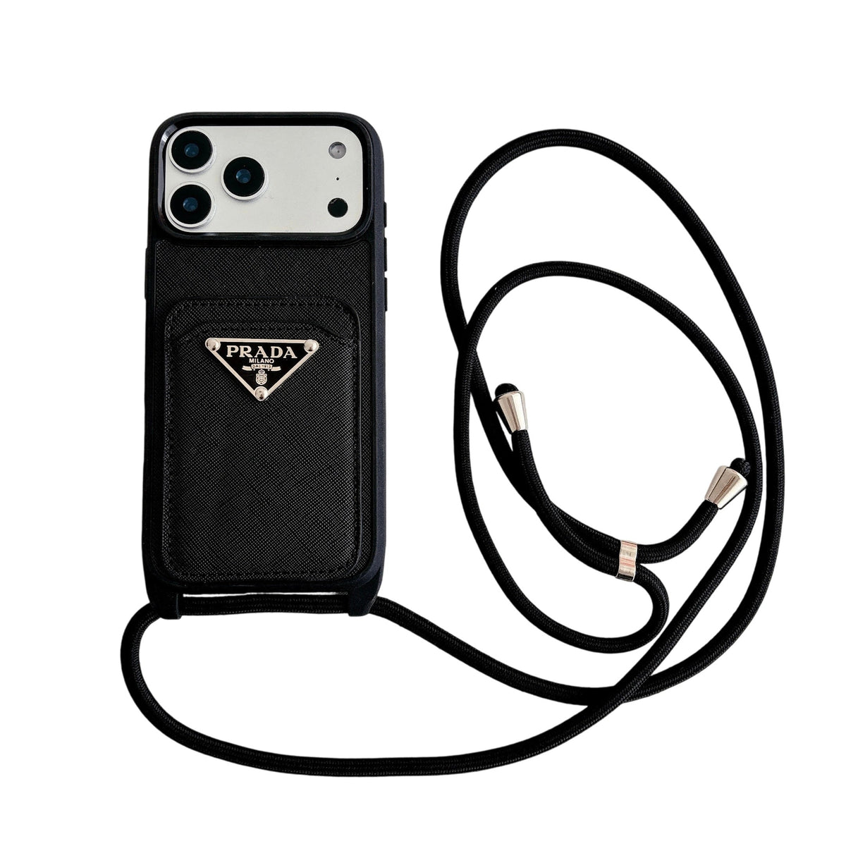Prada Crossbody Phone Case iPhone 12-17 / Pro / Pro Max / Plus / Air