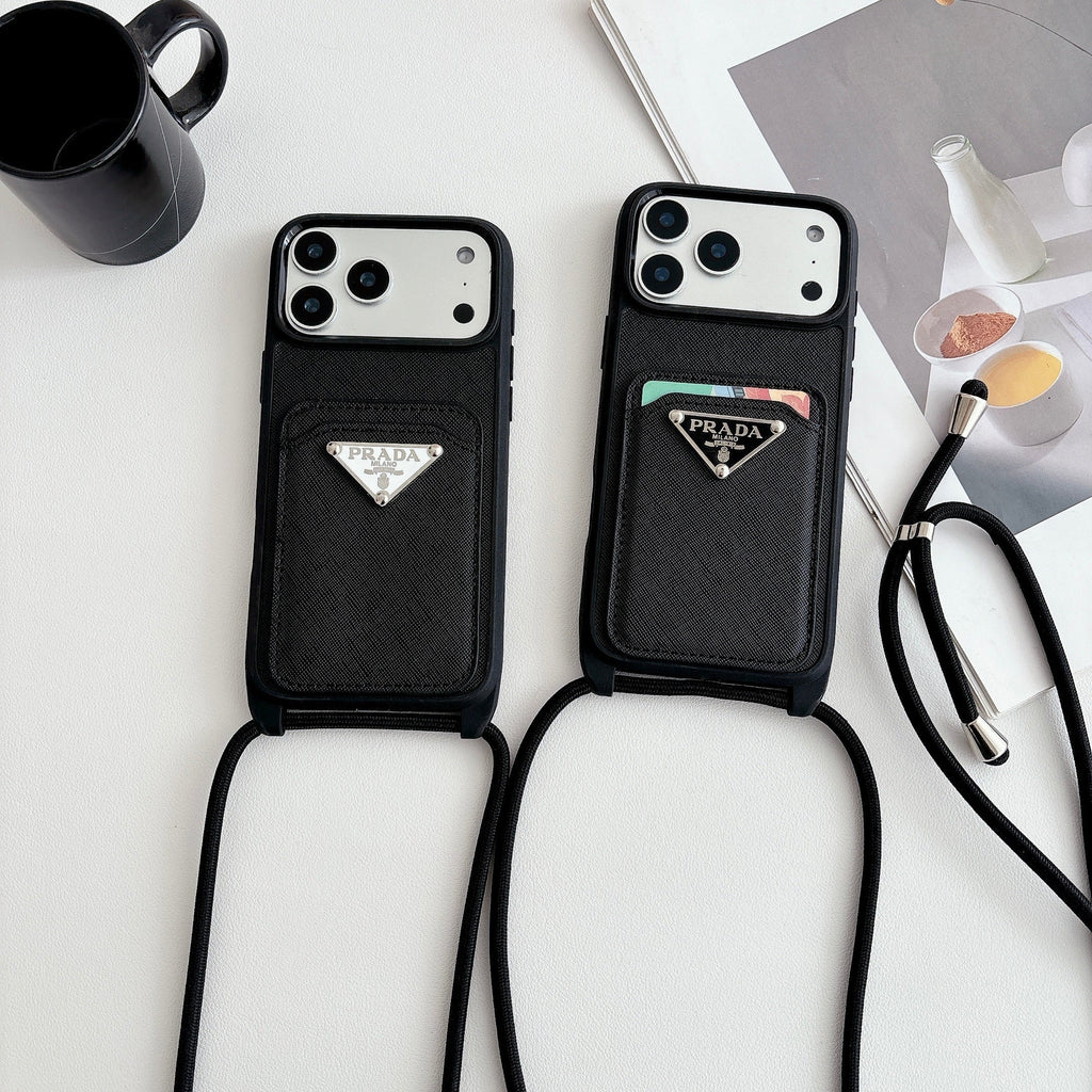 Prada Crossbody Phone Case iPhone 12-17 / Pro / Pro Max / Plus / Air for 12-pro