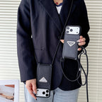Prada Crossbody Phone Case iPhone 12-17 / Pro / Pro Max / Plus / Air for 13